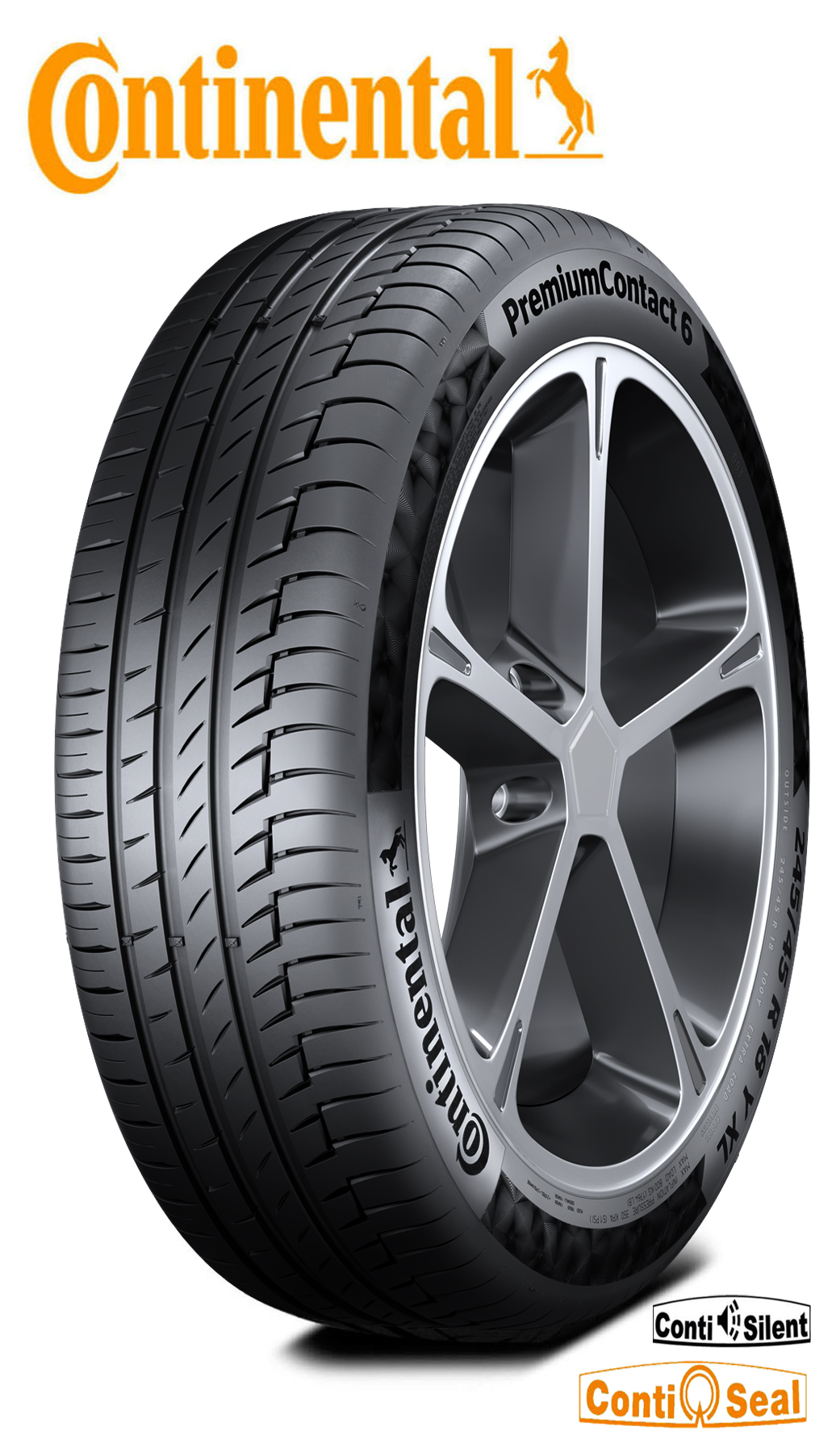 255/45R21 105V XL FR PremiumContact 6 ContiSeal ContiSilent